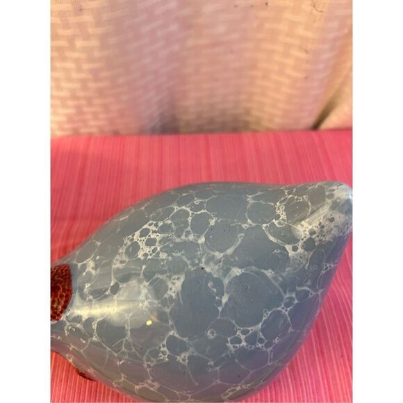 2 painted Ceramic/glass shaped chickens farm house decor - Picture 4 of 10